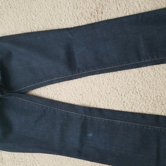 J Brand Dark Wash Pencil Leg Jeans - Picture 4 of 14